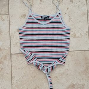 Freshman 1996 striped sweater tank